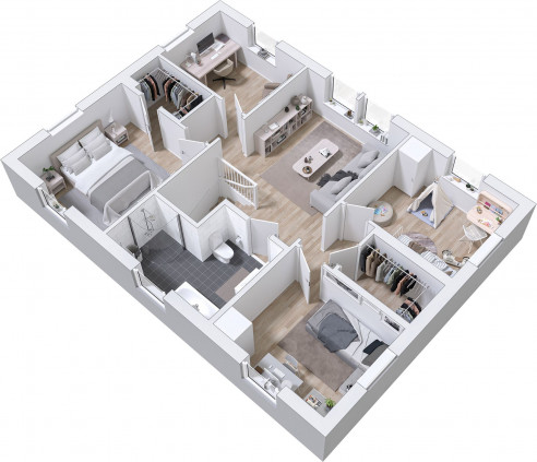 Prio 158 Modern Grundriss