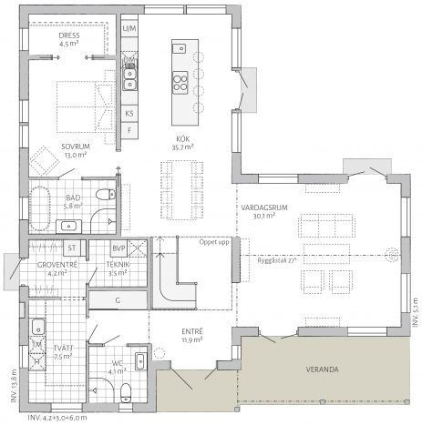 Ängsbacken Grundriss