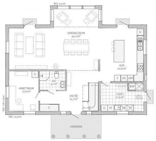 Ekeberga Grundriss