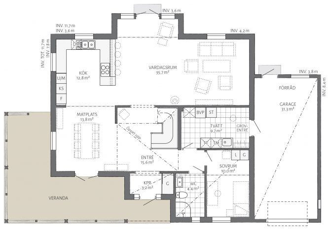 Rosenhill Grundriss