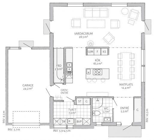 Hagavik Grundriss